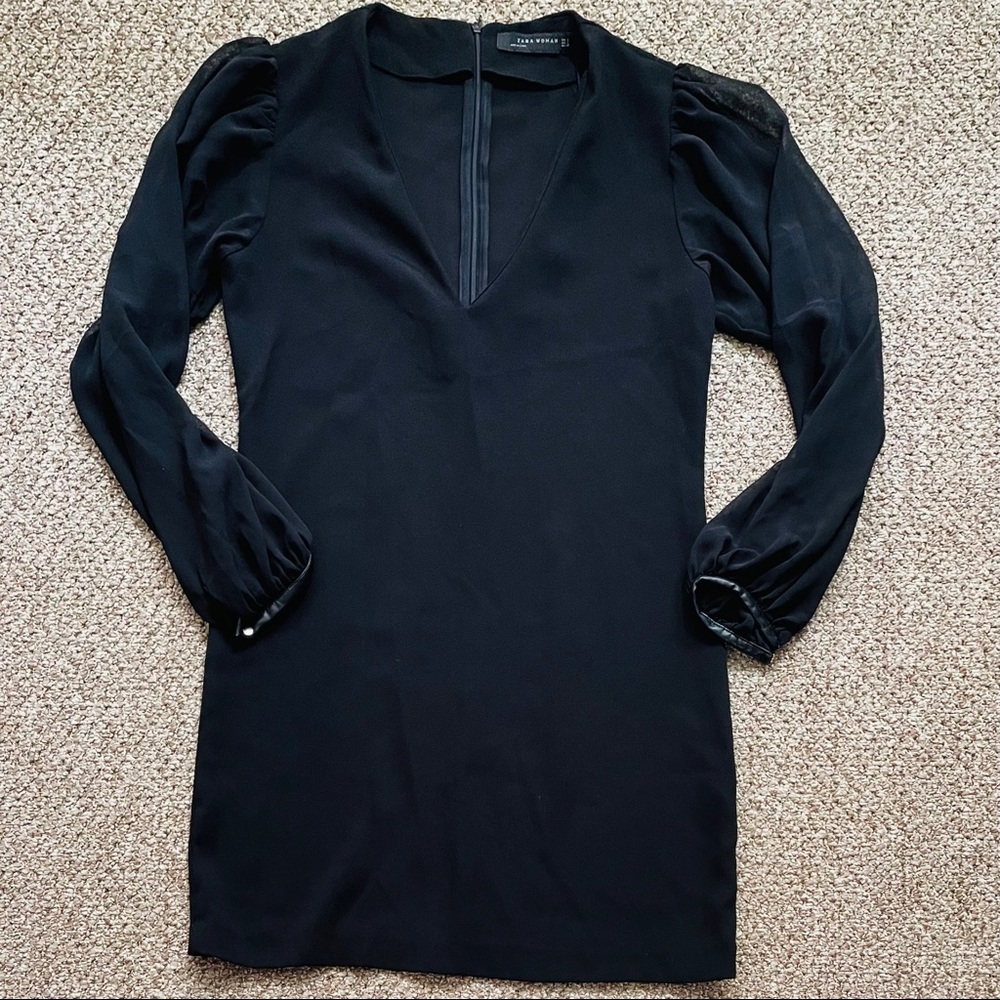 ZARA tunic black dress